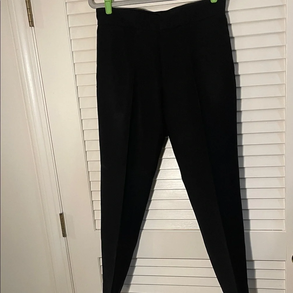 Gucci Men's Black Crisp Laine Wool Dress Pants
